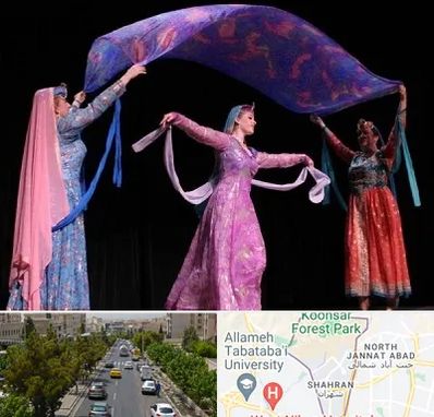 کلاس رقص ایرانی در شهران 
