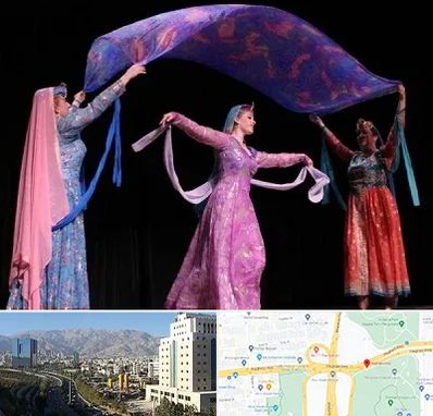 کلاس رقص ایرانی در حقانی 