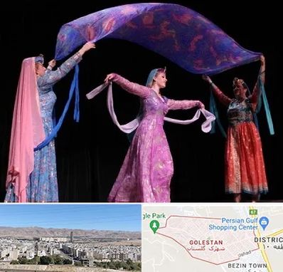 کلاس رقص ایرانی در شهرک گلستان شیراز
