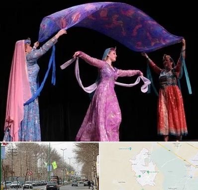 کلاس رقص ایرانی در نظرآباد کرج