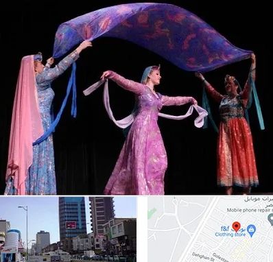 کلاس رقص ایرانی در چهارراه طالقانی کرج