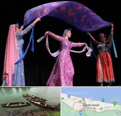 کلاس رقص ایرانی در بندر انزلی