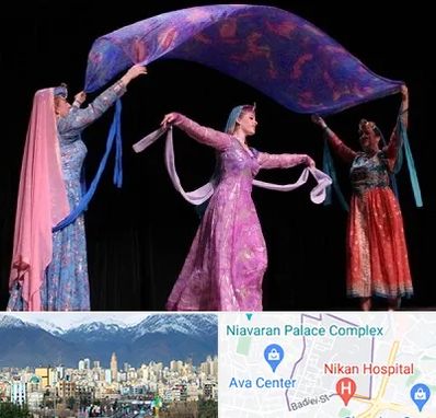 کلاس رقص ایرانی در آجودانیه 