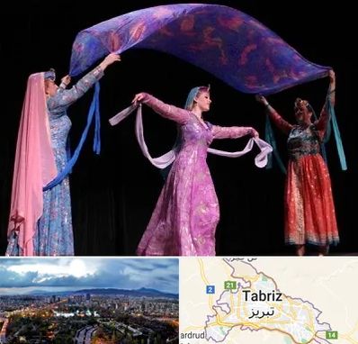 کلاس رقص ایرانی در تبریز