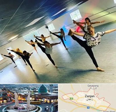 کلاس رقص گروهی در زنجان