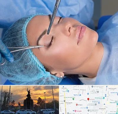 جراحی لیفت ابرو در میدان حر 
