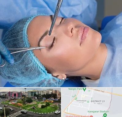 جراحی لیفت ابرو در تهرانسر 