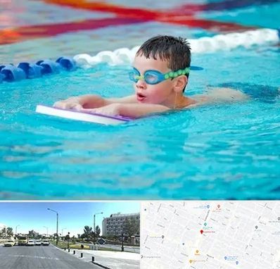 کلاس شنا برای کودکان در بلوار کلاهدوز مشهد