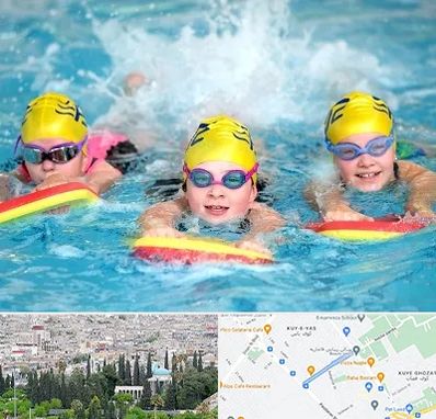 آموزش شنا کودکان در محلاتی شیراز