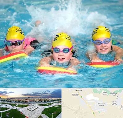 آموزش شنا کودکان در بهارستان اصفهان