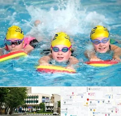 آموزش شنا کودکان در طالقانی 