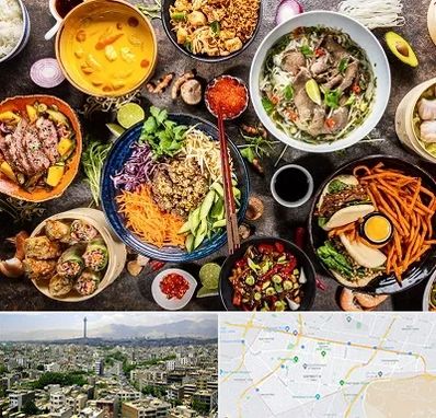 آموزشگاه غذا های بین المللی در منطقه 8 تهران 