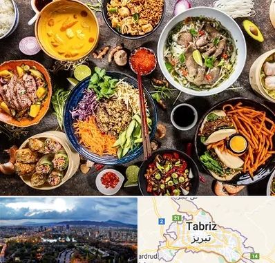 آموزشگاه غذا های بین المللی در تبریز
