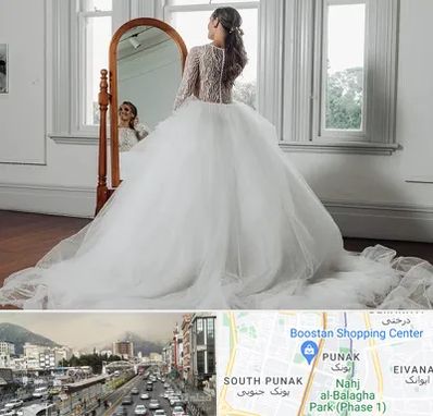 آموزشگاه طراحی لباس عروس در پونک 