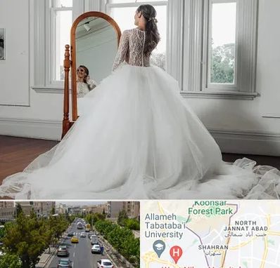 آموزشگاه طراحی لباس عروس در شهران 