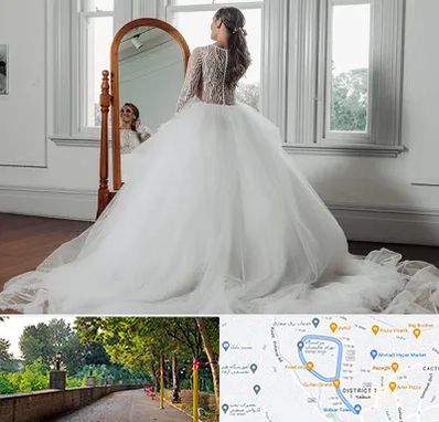 آموزشگاه طراحی لباس عروس در فلکه گاز رشت