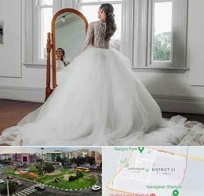 آموزشگاه طراحی لباس عروس در تهرانسر 