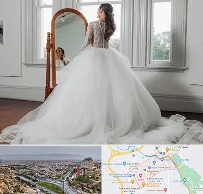 آموزشگاه طراحی لباس عروس در معالی آباد شیراز
