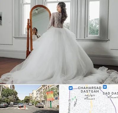 آموزشگاه طراحی لباس عروس در چهارصد دستگاه 
