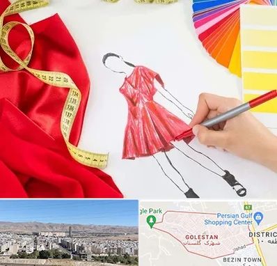 کلاس طراحی لباس در شهرک گلستان شیراز