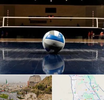 زمین والیبال در فرهنگ شهر شیراز