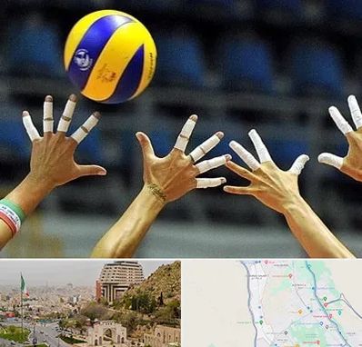 کلاس والیبال در فرهنگ شهر شیراز