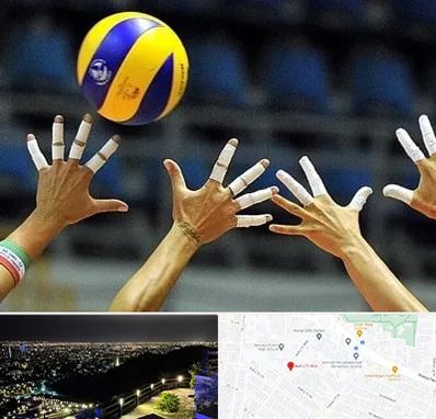 کلاس والیبال در هفت تیر مشهد