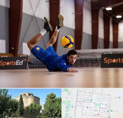آموزشگاه والیبال در مرداویج اصفهان