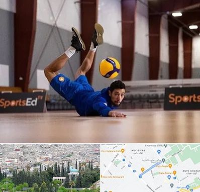 آموزشگاه والیبال در محلاتی شیراز