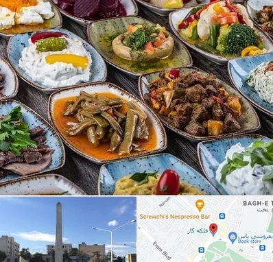 آموزشگاه غذای ترکی در فلکه گاز شیراز