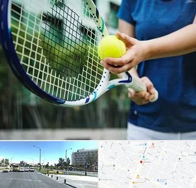 کلاس تنیس در بلوار کلاهدوز مشهد