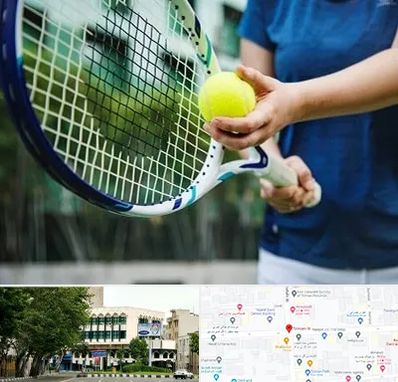 کلاس تنیس در طالقانی