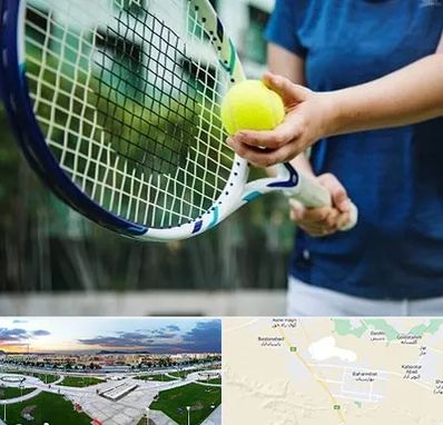 کلاس تنیس در بهارستان اصفهان