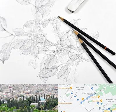 کلاس طراحی با مداد در محلاتی شیراز