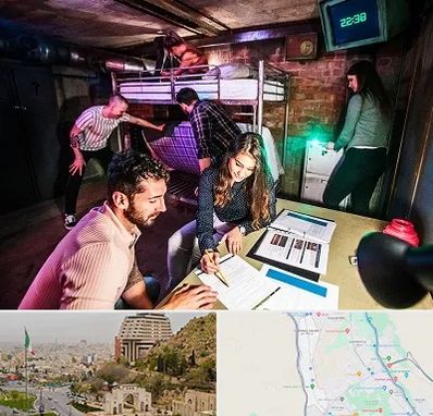 اتاق فرار تعاملی در فرهنگ شهر شیراز