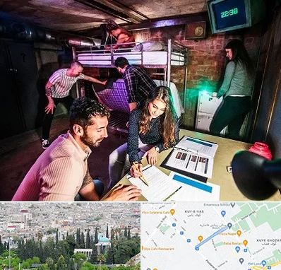 اتاق فرار تعاملی در محلاتی شیراز