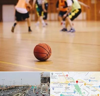 کلاس بسکتبال در بلوار توس مشهد