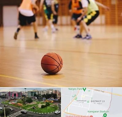 کلاس بسکتبال در تهرانسر