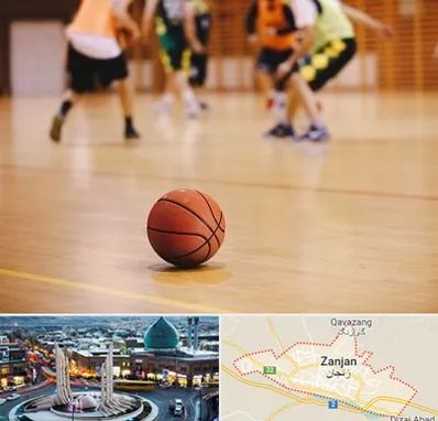 کلاس بسکتبال در زنجان