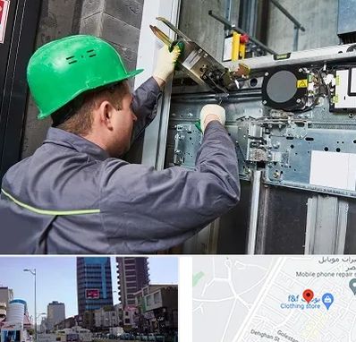 سرویس کار آسانسور در چهارراه طالقانی کرج