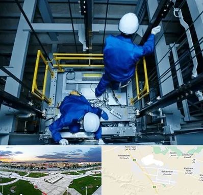 تعمیر کابین آسانسور در بهارستان اصفهان