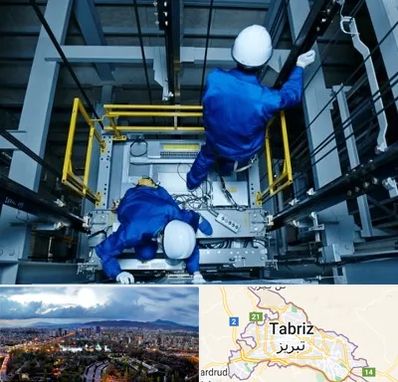 تعمیر کابین آسانسور در تبریز