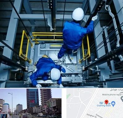 تعمیر کابین آسانسور در چهارراه طالقانی کرج