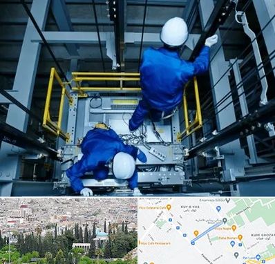 تعمیر کابین آسانسور در محلاتی شیراز