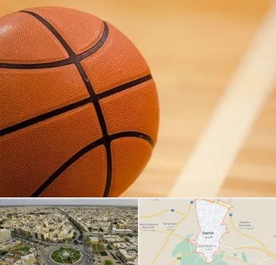 زمین بسکتبال در قزوین