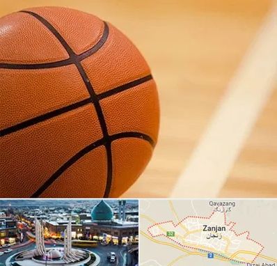 زمین بسکتبال در زنجان