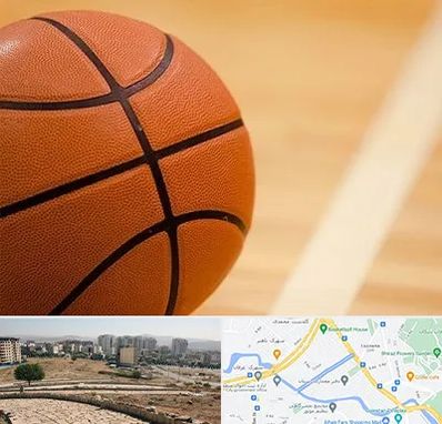 زمین بسکتبال در کوی وحدت شیراز