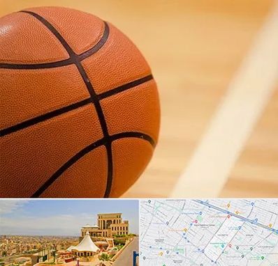 زمین بسکتبال در هاشمیه مشهد