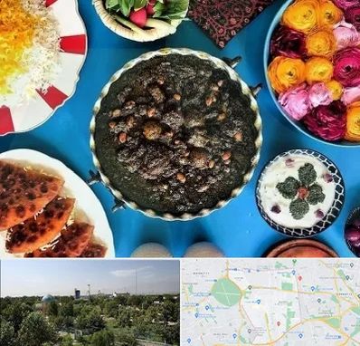 کلاس سفره آرایی در منطقه 16 تهران 