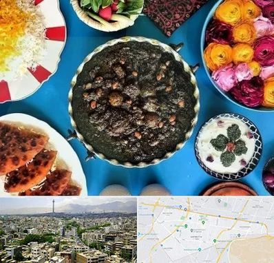 کلاس سفره آرایی در منطقه 8 تهران 